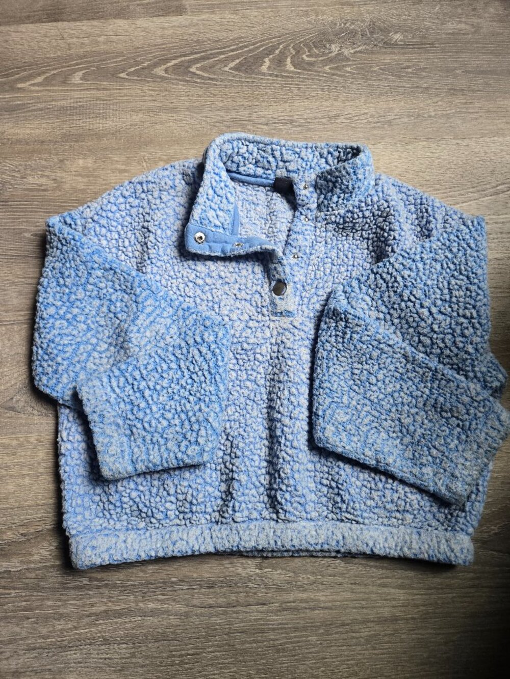 PacSun cropped half button